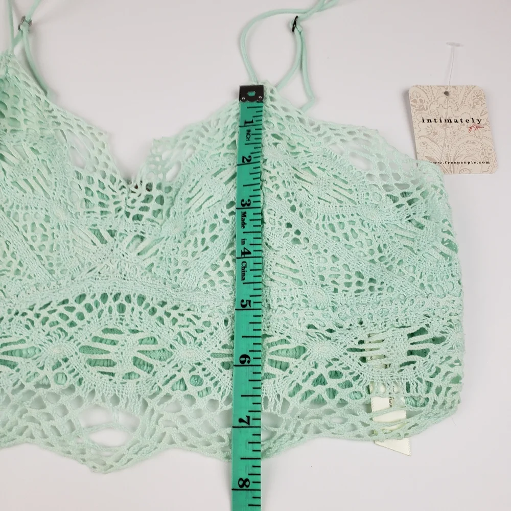 Free People Intimately Free NWT Mariana Bralette Size XS in Clear Sky